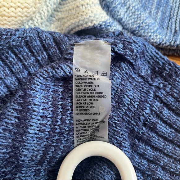 Alia Petite Ombre Striped Women’s Cowl Neck Sweater ,Size PL/G - Picture 7 of 7